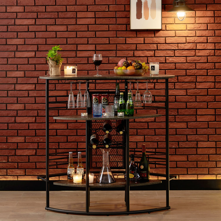 17 Stories 43.3 Wine Bar Bar Cabinet Wayfair